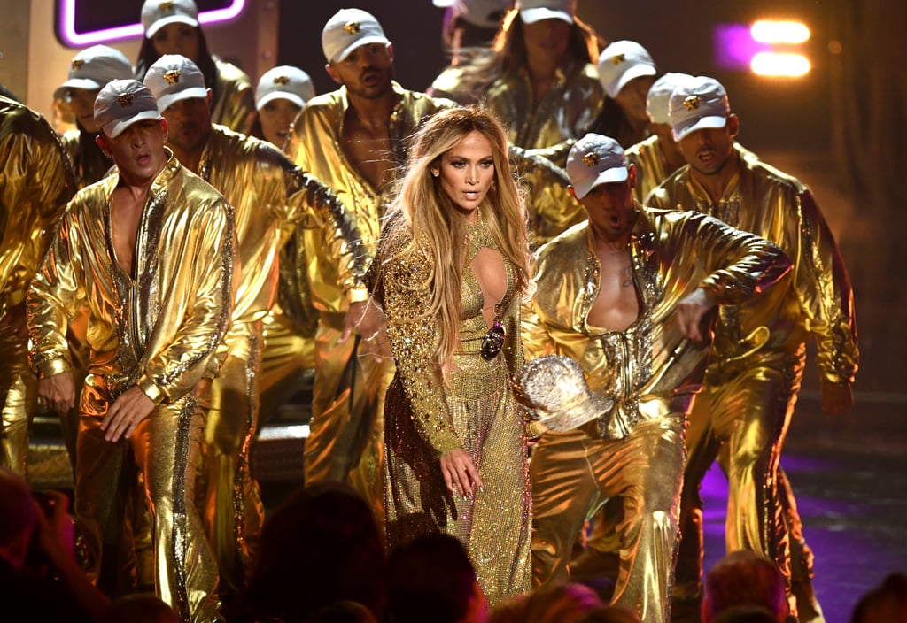 Jennifer Lopez MTV VMAs Vanguard Performance Photos 2018 POPSUGAR