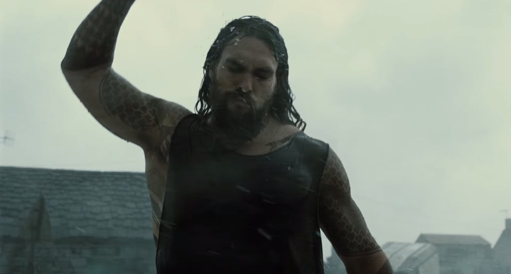 Jason Momoa in Comic-Con 2016 Justice League Trailer