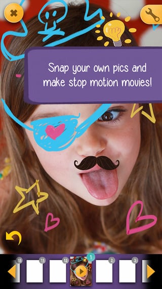 GoldieBlox and the Movie Machine App