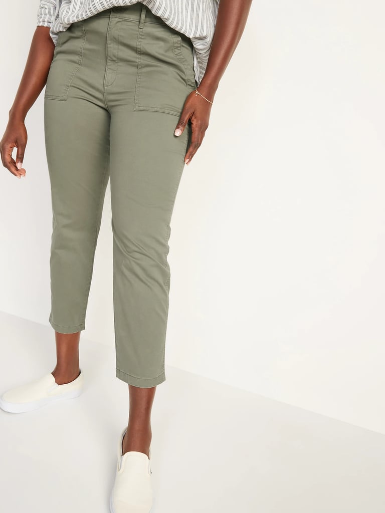 Old Navy High-Waisted Utility Ankle Chino Pants
