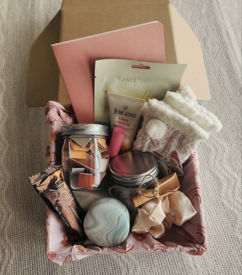 Breastfeeding Box, Postpartum Gift Basket For New Moms