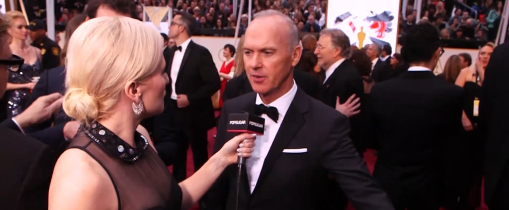 Michael Keaton Oscars Red Carpet Interview 2015 | Video