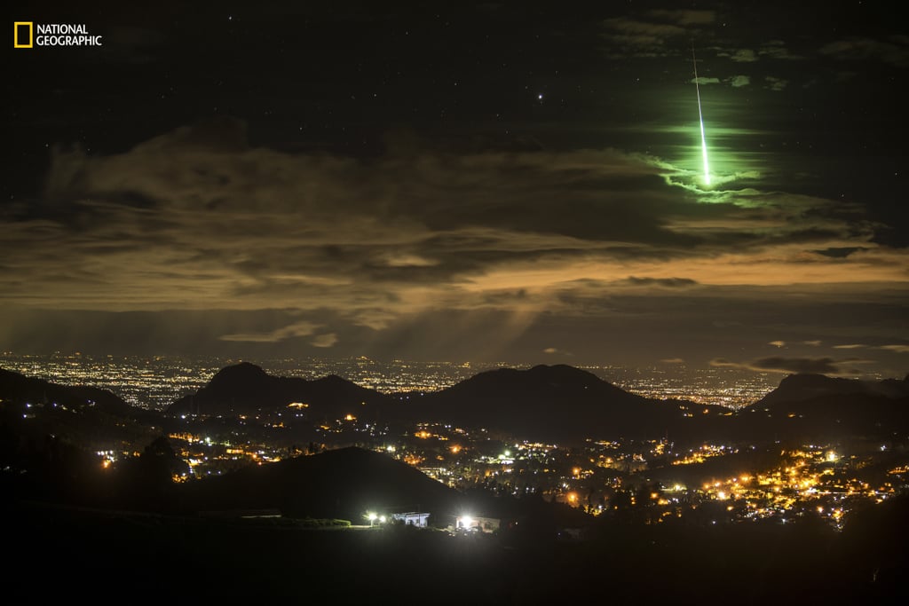 Landscape, Honorable Mention — Serendipitous Green Meteor