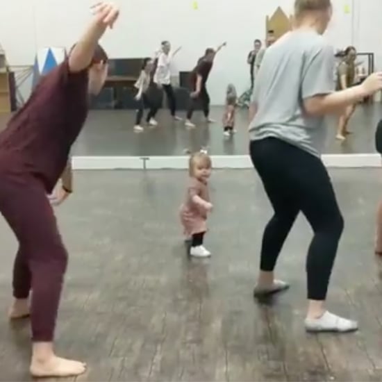 Toddler Leads an Adult Dance Class | Video