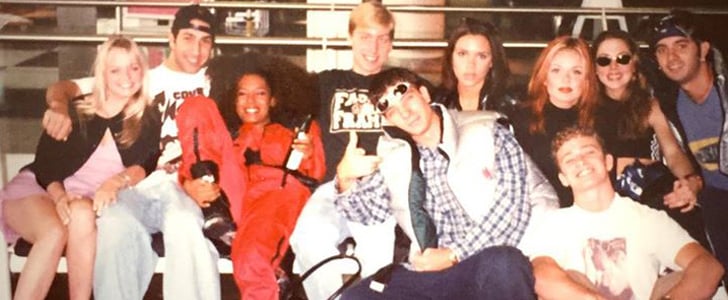 Lance Bass's *NSYNC and Spice Girls Throwback Picture