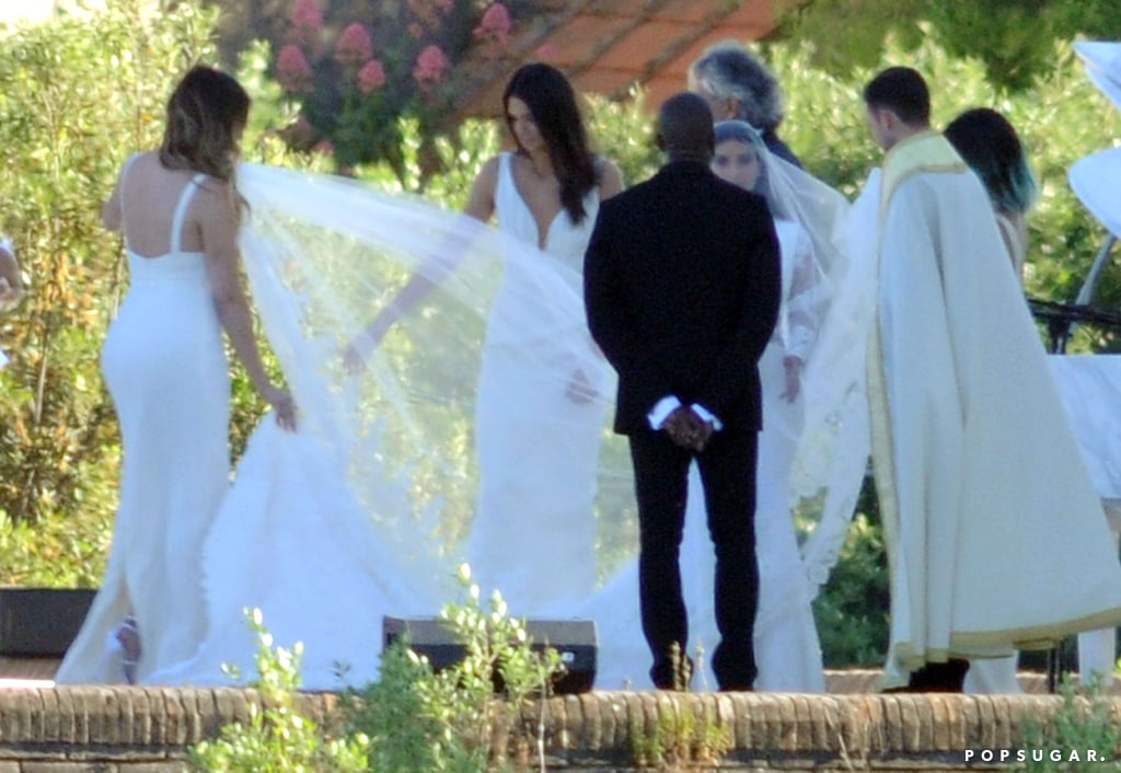 Kim Kardashian And Kanye West Wedding Pictures 2014 Popsugar 