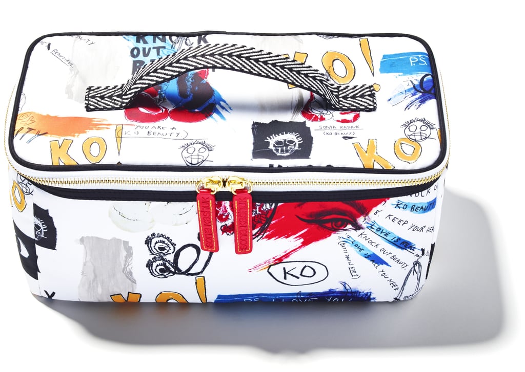 Large Train Case in Knock Out Beauty Print ($19)