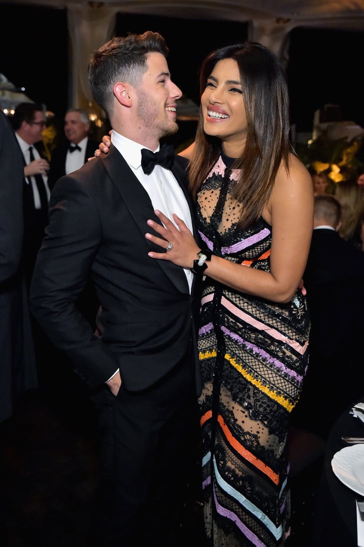 Nick Jonas and Priyanka Chopra at Learning Lab Ventures Gala | POPSUGAR