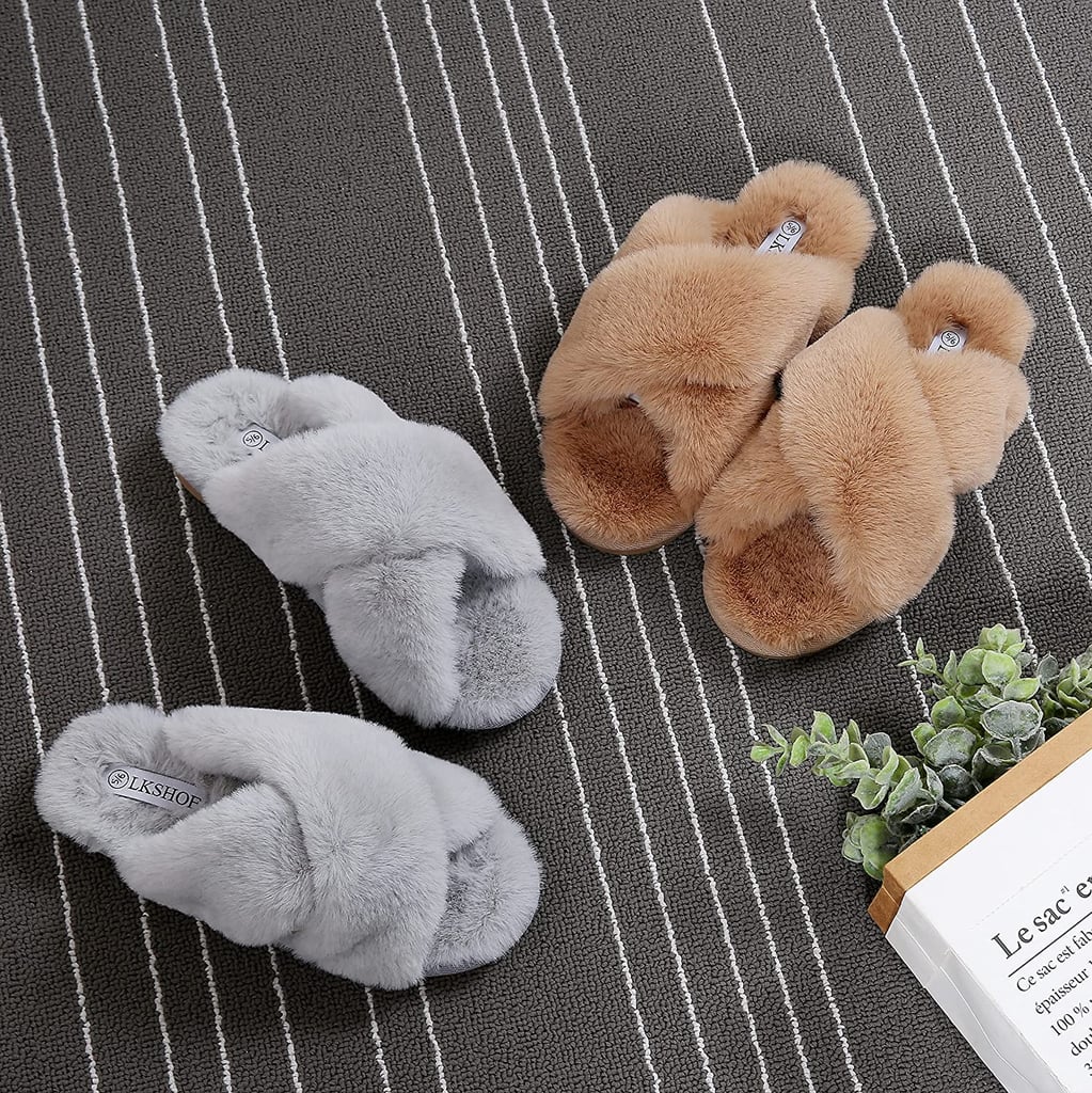 A Pamper-Worthy Gift: Plush Fluffy Slippers