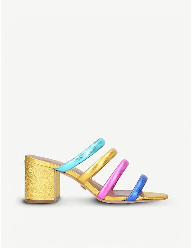 kurt geiger london women's birchin square toe sandals