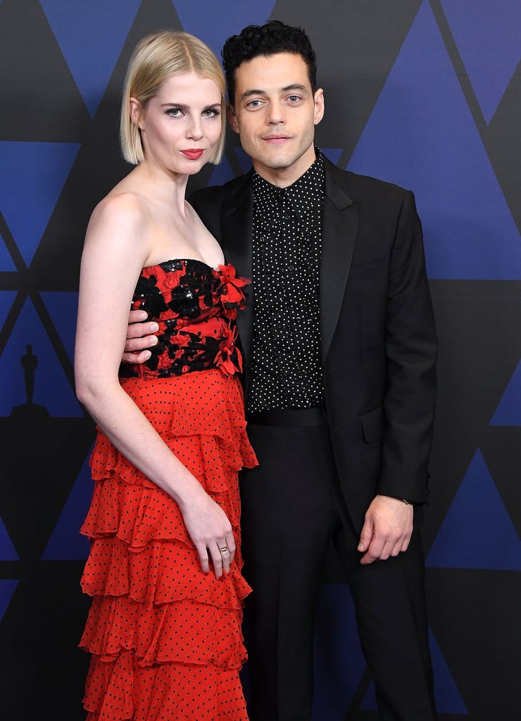 Lucy Boynton and Rami Malek