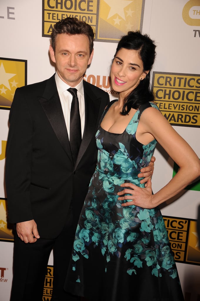 Sarah Silverman and Michael Sheen Cute Pictures