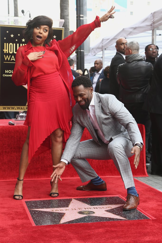 Taraji P. Henson at Hollywood Walk of Fame Ceremony 2019