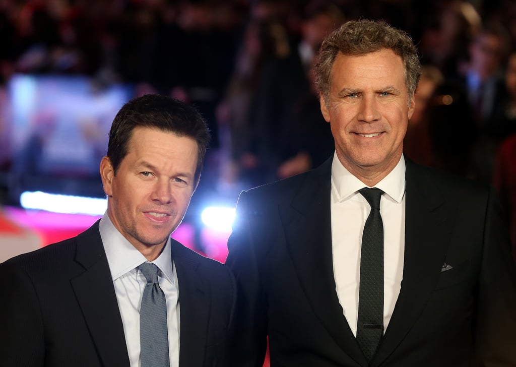 Mark Wahlberg and Will Ferrell on Daddy's Home Red Carpet