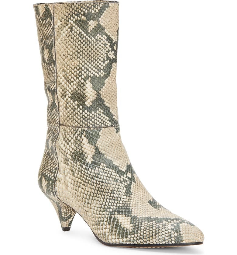 A Snake-Print Boot: Vince Camuto Rastel Boots