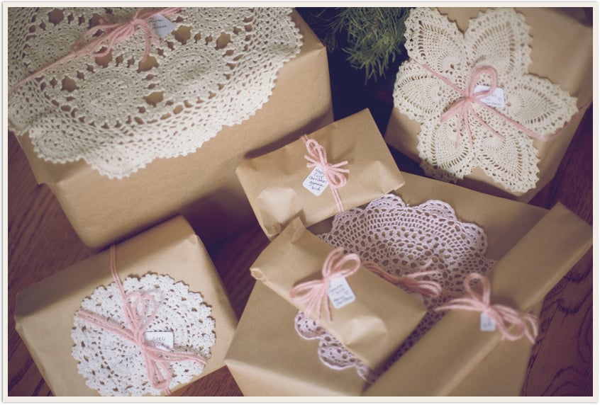 Doily Gift Wrap DIY Gift Wrap POPSUGAR Smart Living Photo 36