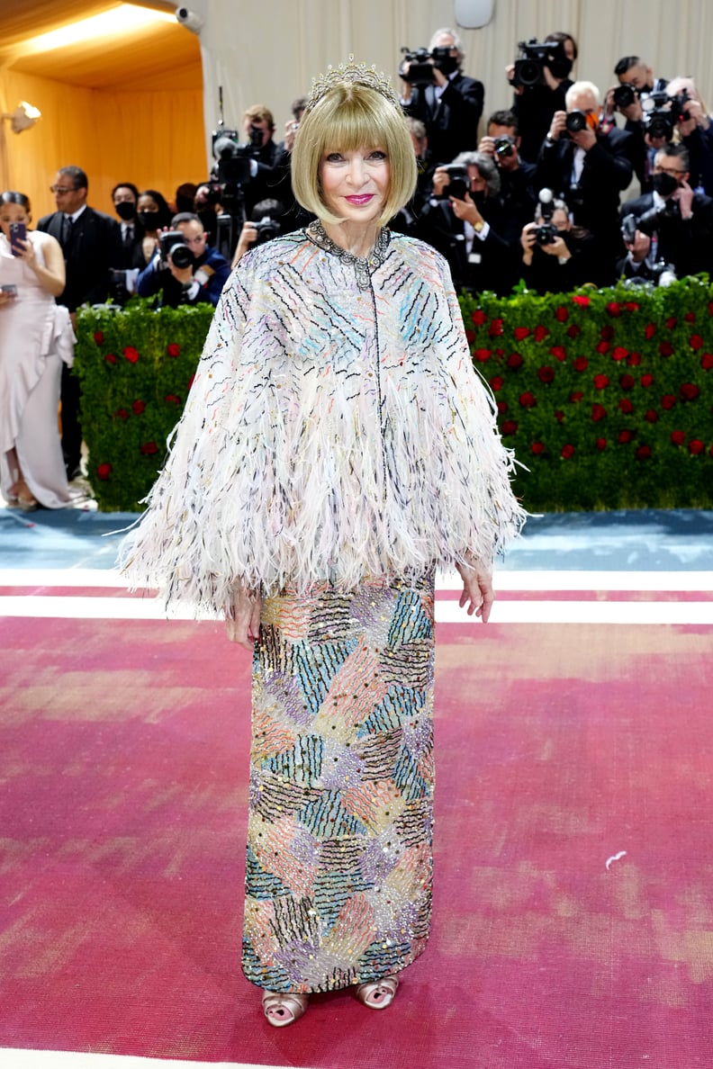 Anna Wintour in Chanel at the 2022 Met Gala