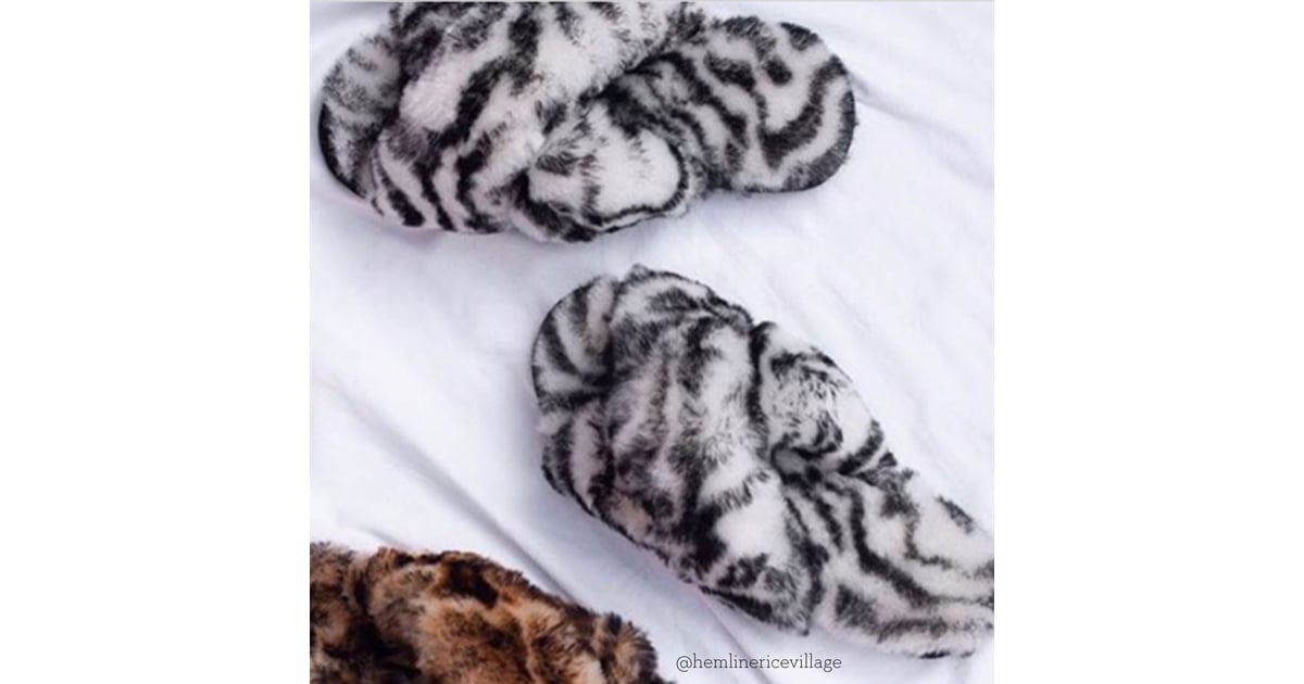 Cool Animal Print Slippers: Emu Australia Mayberry Slippers in Animal |  These Are My Favorite Cozy Slippers: I Buy Them For Everyone I Know During  the Holidays | POPSUGAR Fashion Photo 8