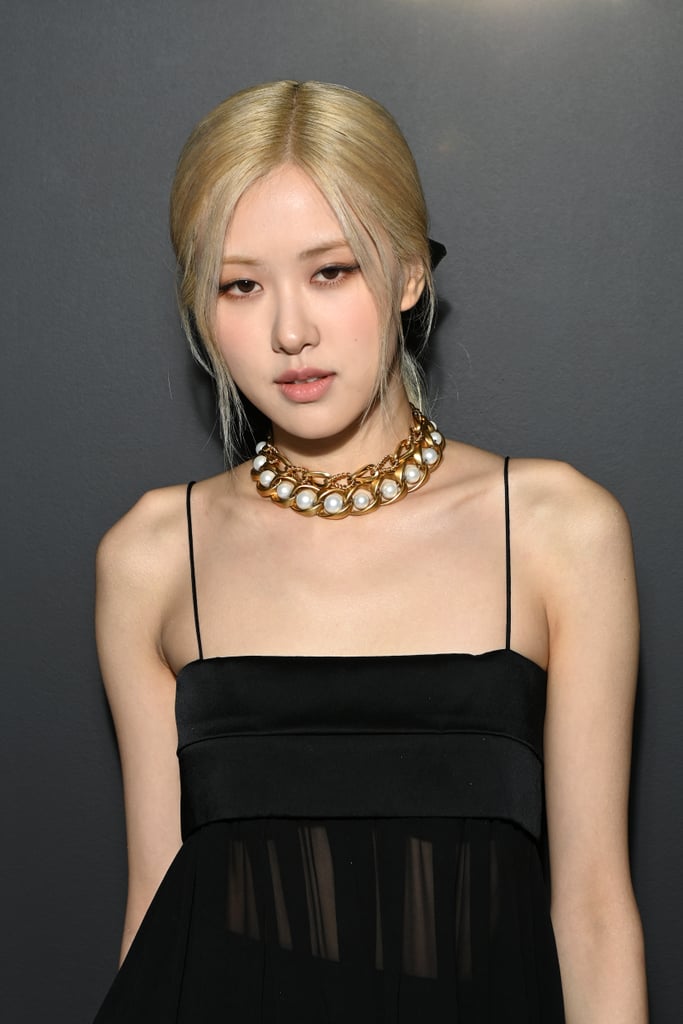 Blackpink's Rosé Looks Chic in Saint Laurent at PFW