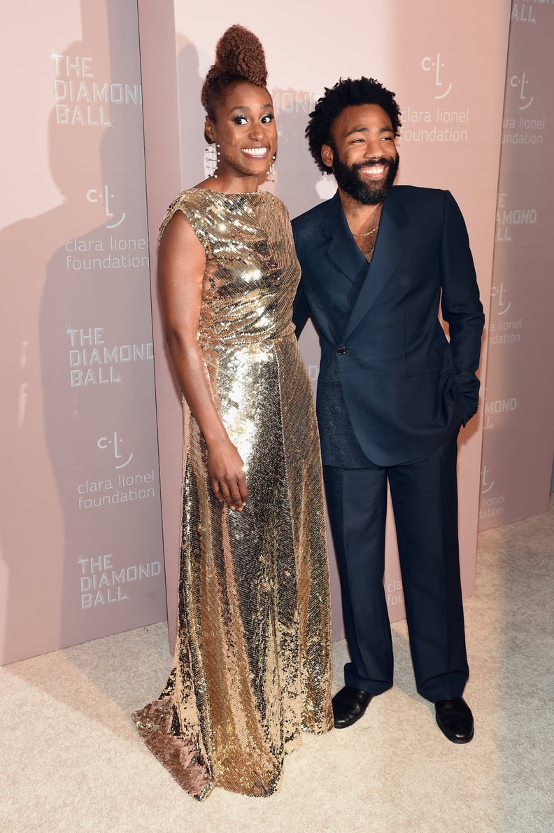 Issa Rae and Donald Glover