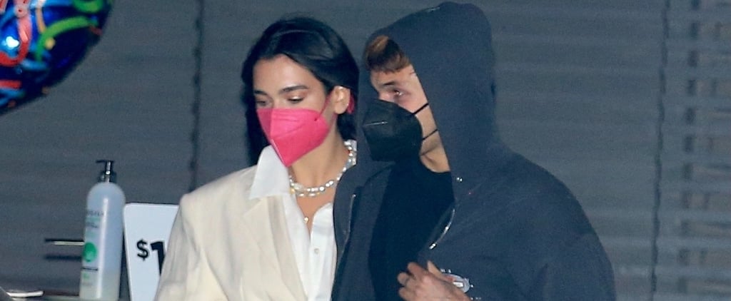 See Dua Lipa's Colorful Tights During Date With Anwar Hadid