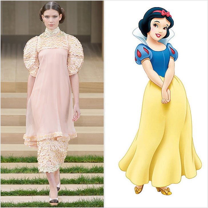 Snow White Wearing Chanel Couture