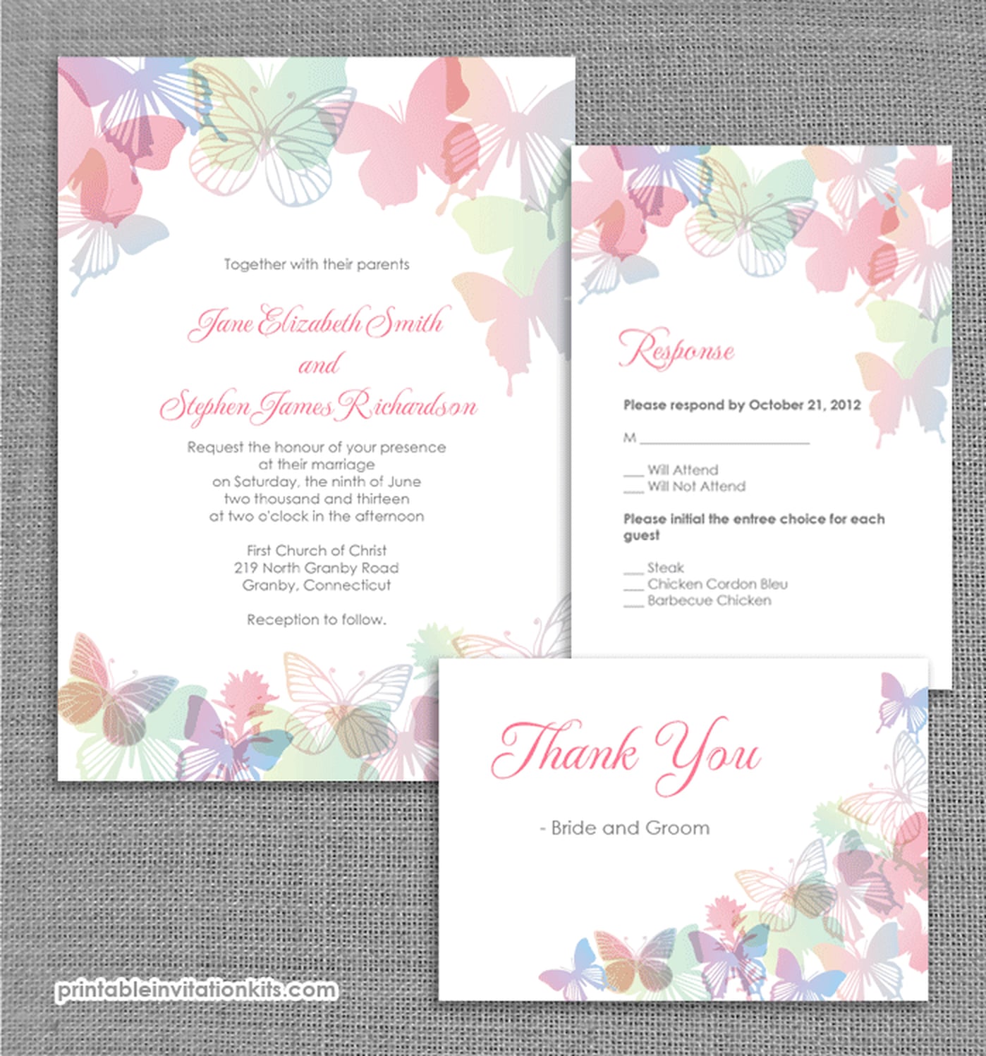 Free Printable Wedding Invitations PS Smart Living
