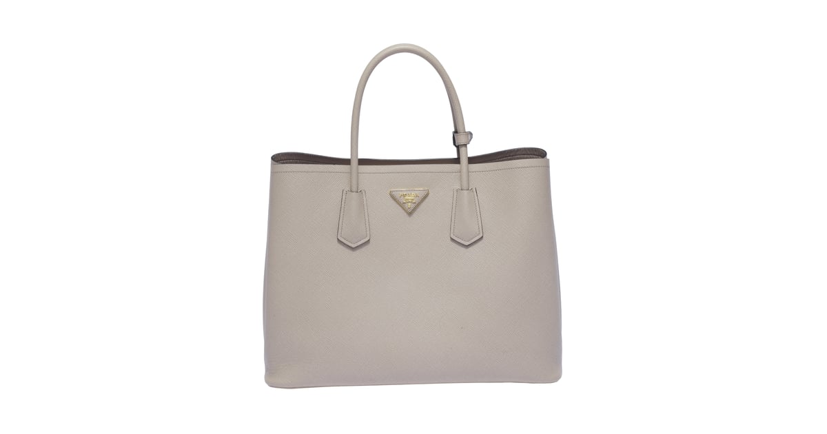 Prada Double Bag In Caramel We Are Doubling Down On The Brand-New Prada Bag  POPSUGAR Fashion Photo 