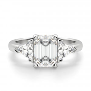 Timeless Emerald Cut Engagement Ring