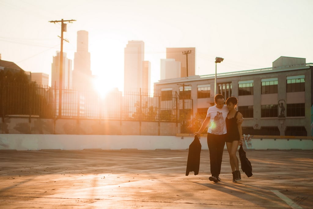 LA Freewalls Engagement Shoot