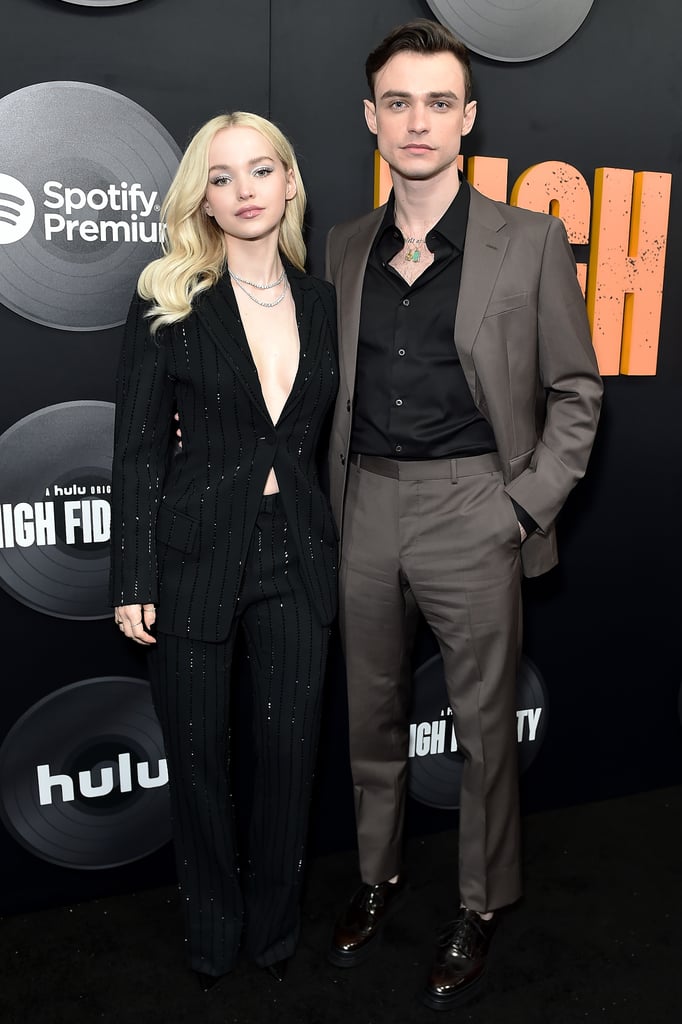 Dove Cameron and Thomas Doherty at High Fidelity Premiere