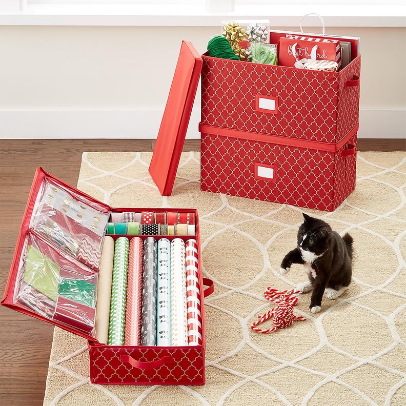 Holiday Wrap and Tote Organizer