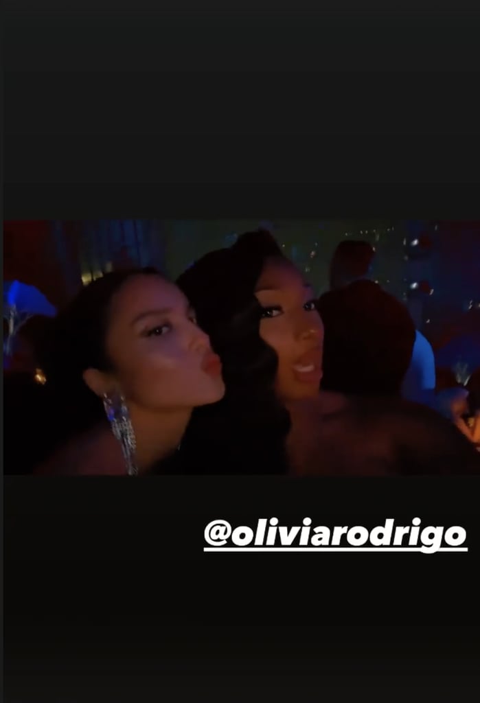 Pictured: Olivia Rodrigo and Megan Thee Stallion