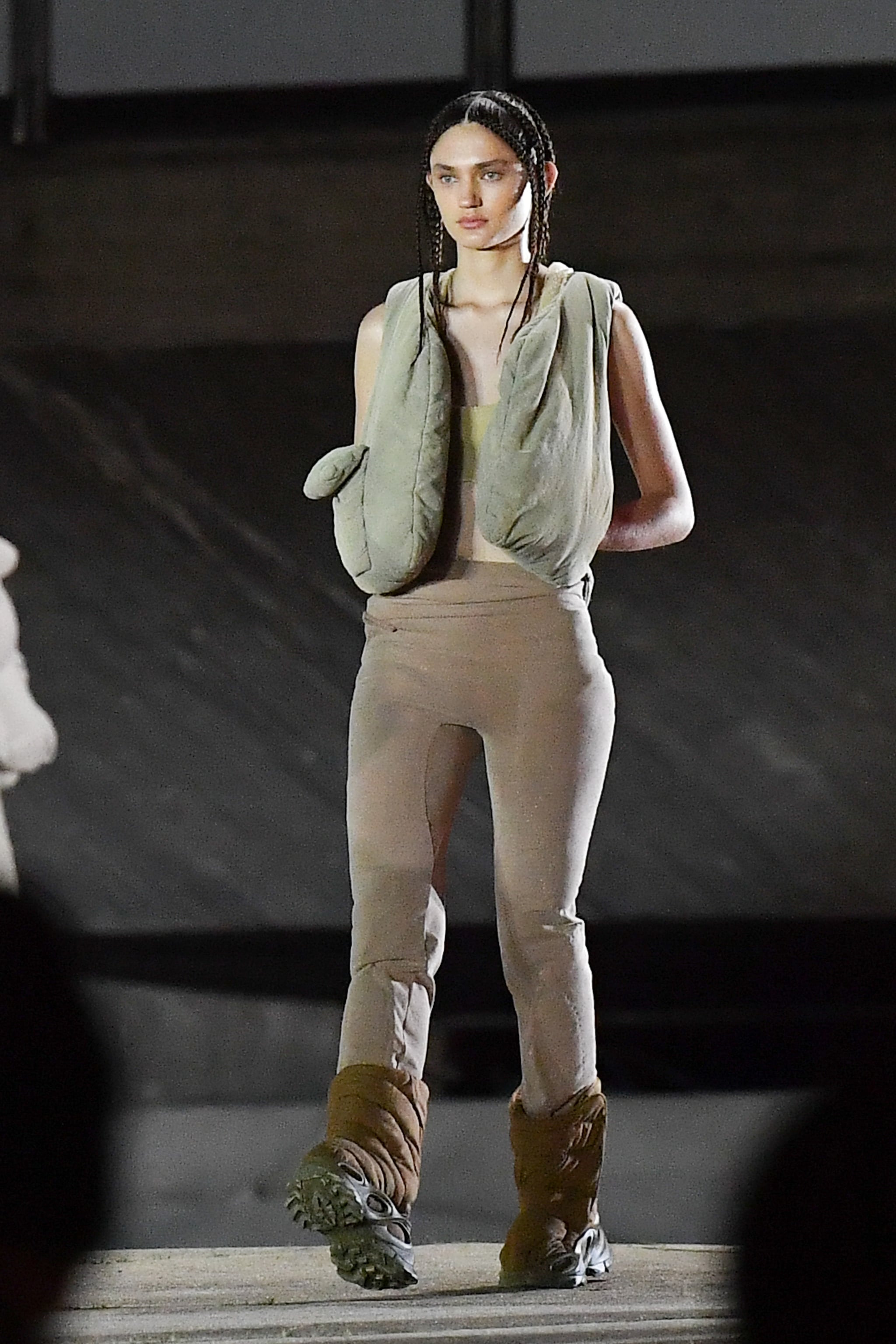 Yeezy Show Paris Fashion Week | North Wore the Cutest While Rapping at the Yeezy Show in Paris | POPSUGAR Fashion Photo 16