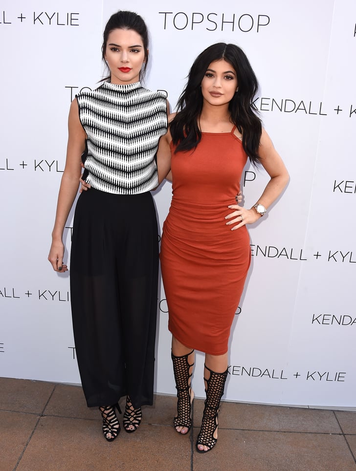Kendall and Kylie Jenner at Topshop Collection Launch | POPSUGAR ...
