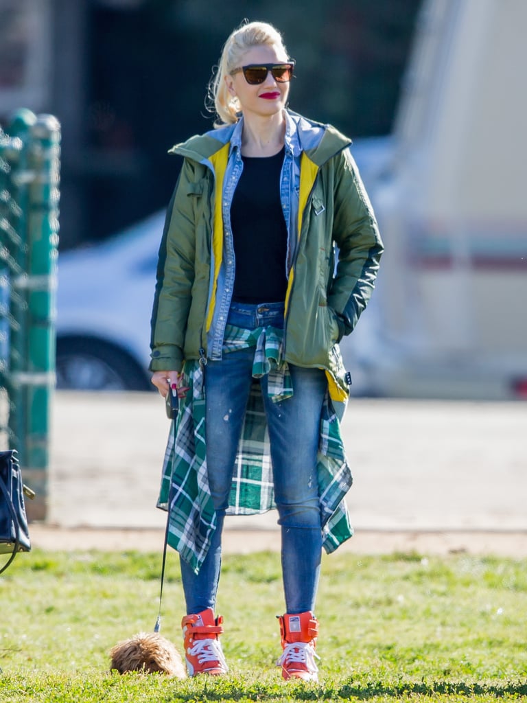 Gwen Stefani Out in LA February 2016