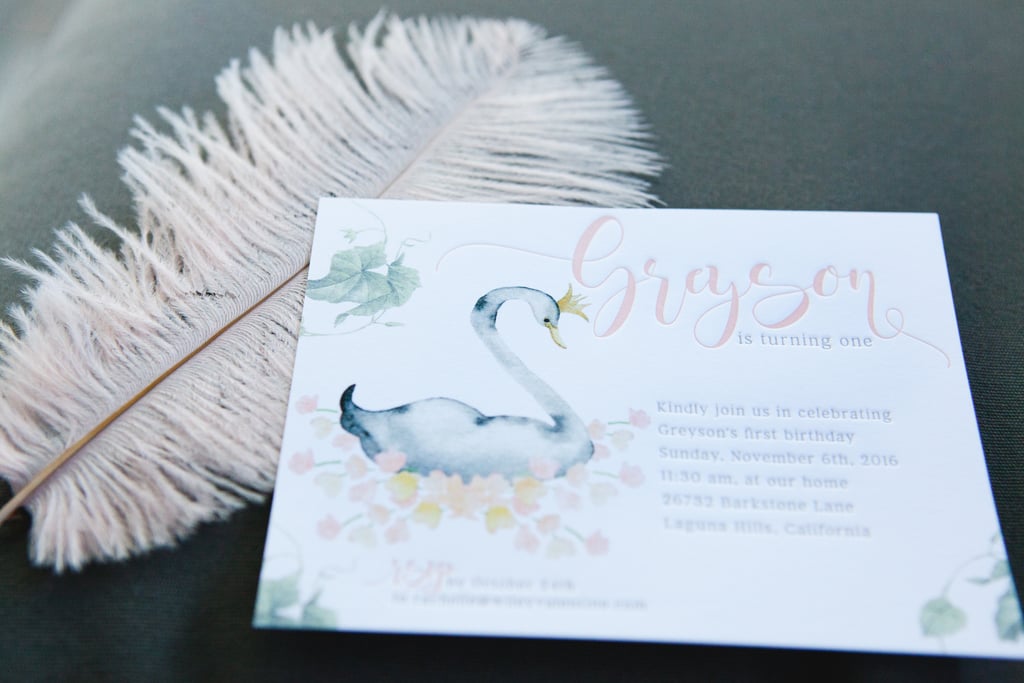 Swan Princess First Birthday Party