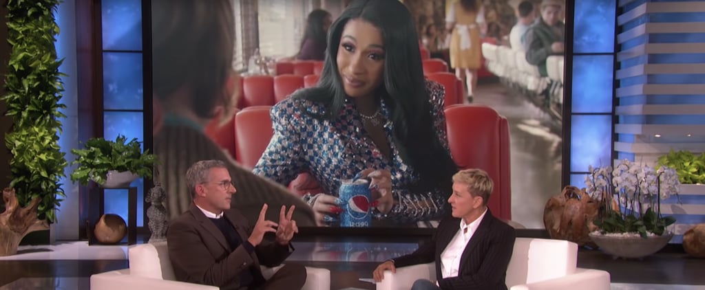 Steve Carell Uses "Distant Association" With Cardi B and Billie Eilish to Earn Cool Points