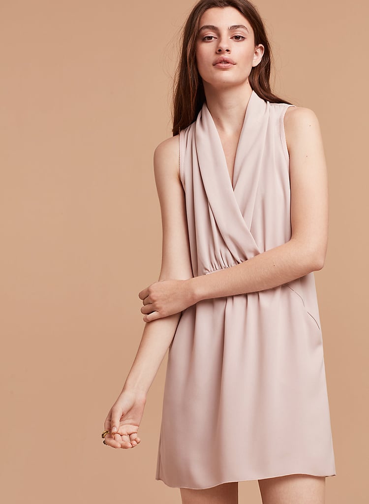 Aritzia Wilfred Orange Sabine Dress