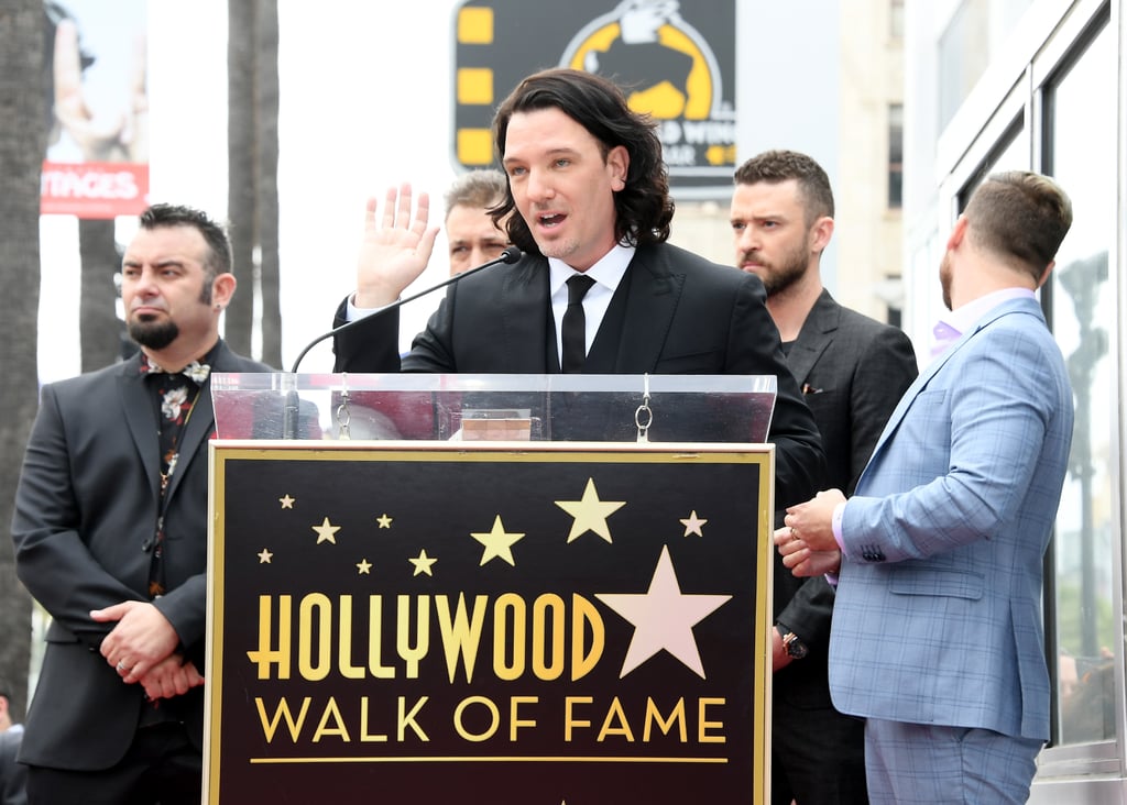 NSYNC Reunion at Hollywood Walk of Fame Ceremony April 2018