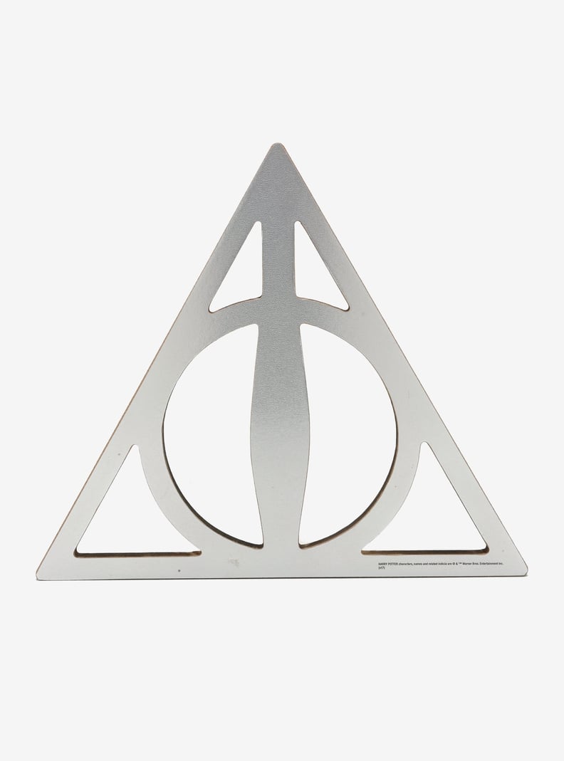 Harry Potter Deathly Hallows Wood Wall Art