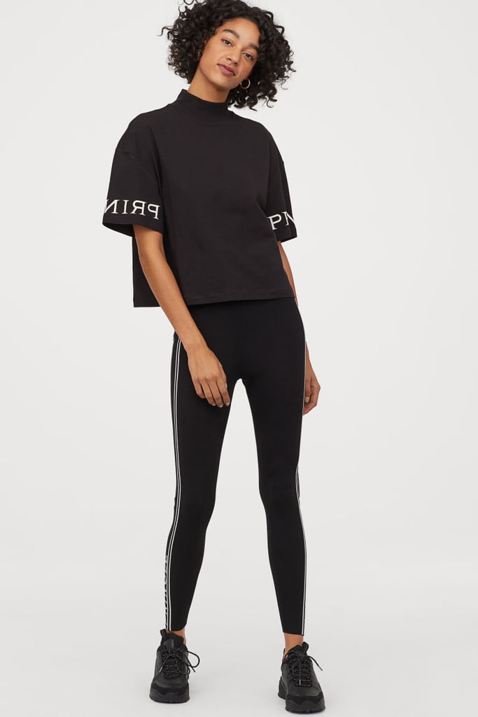 H&M x Pringle of Scotland Fine-knit Leggings, H&M's Latest Designer  Collaboration Is a Full Fall Vibe