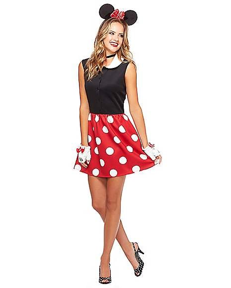 Adult Minnie Mouse Dress Costume Best Disney Halloween Costumes For Adults Popsugar Smart