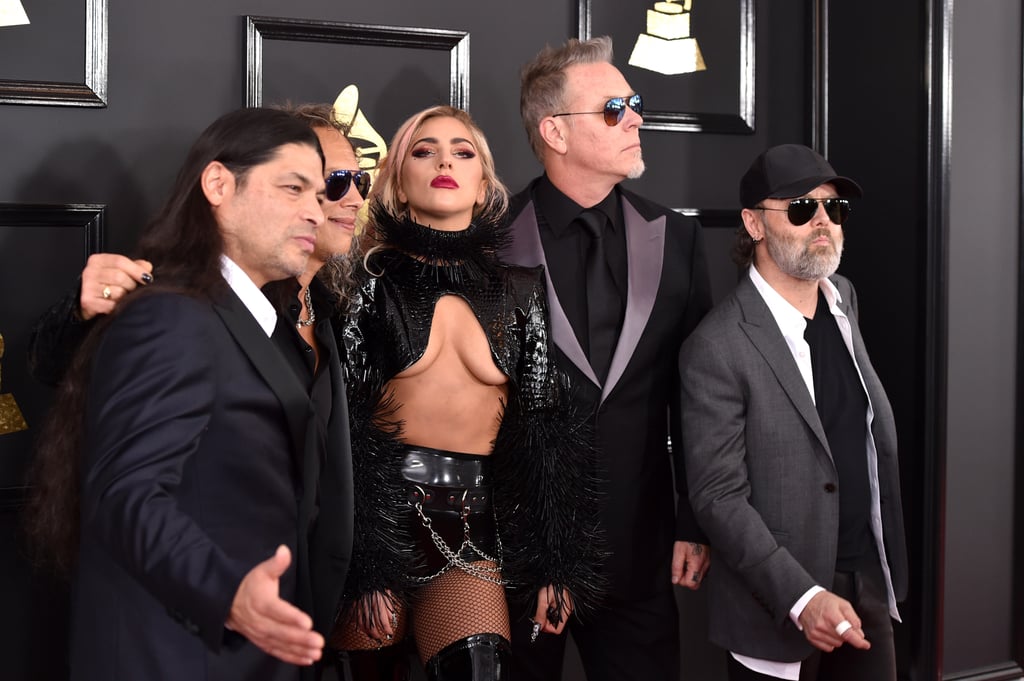 Lady Gaga With Pink Hair | Grammys 2017 | POPSUGAR Beauty