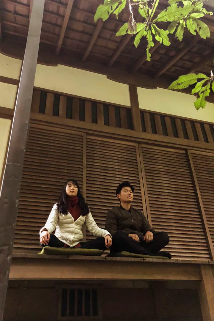 Meditation With a Japanese Buddhist Monk