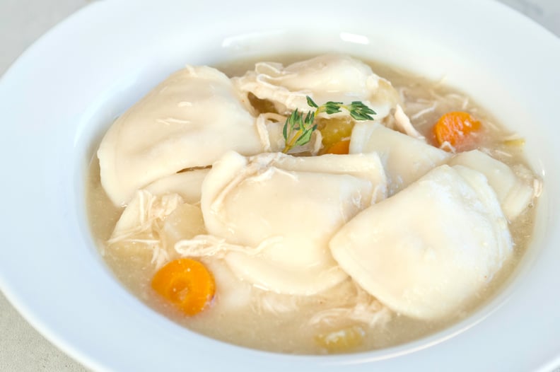 Chicken and Pierogy Stew