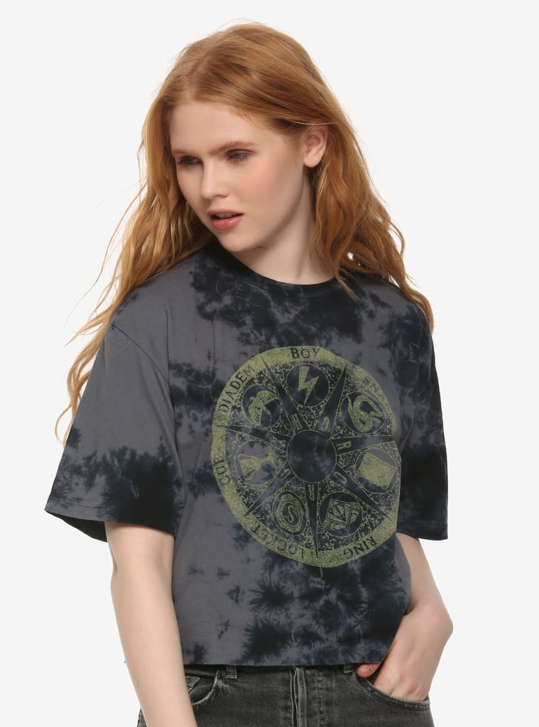 Harry Potter Horcrux Wheel Girls Crop T-Shirt