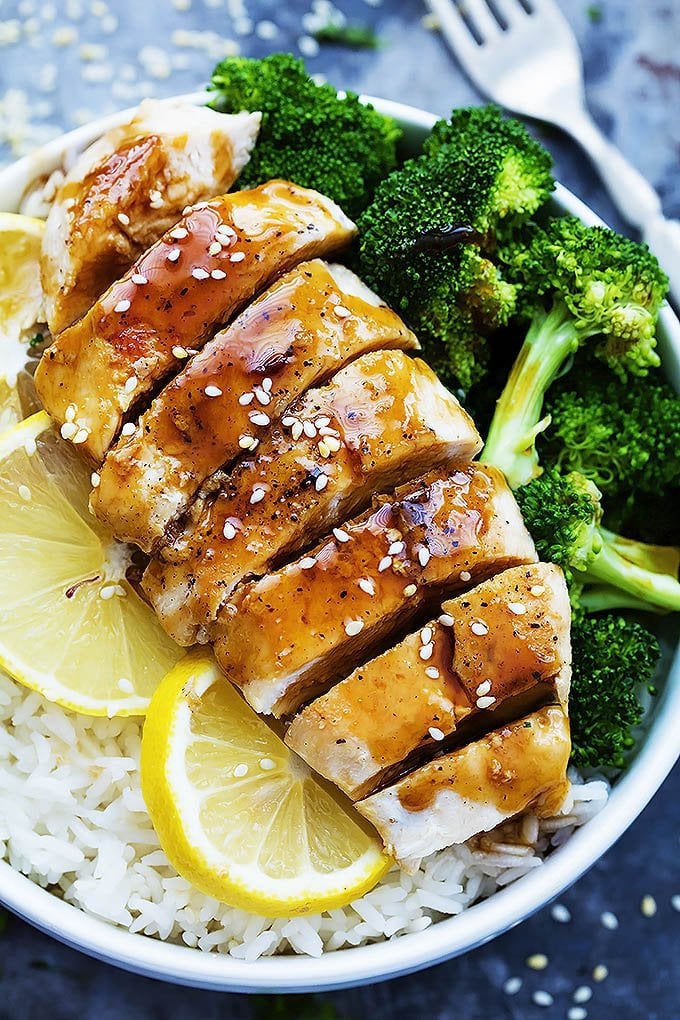 Lemon Teriyaki Chicken Breast | Healthy Chicken Breast Recipes ...