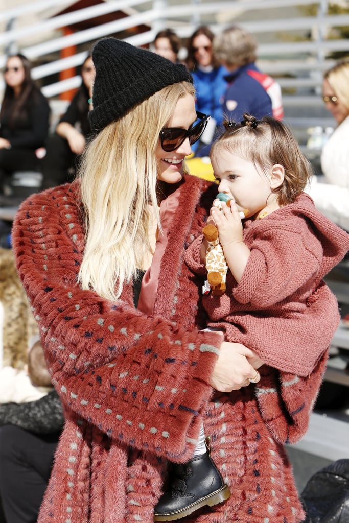 Ashlee Simpson and Her Family at Operation Smile Ski Event