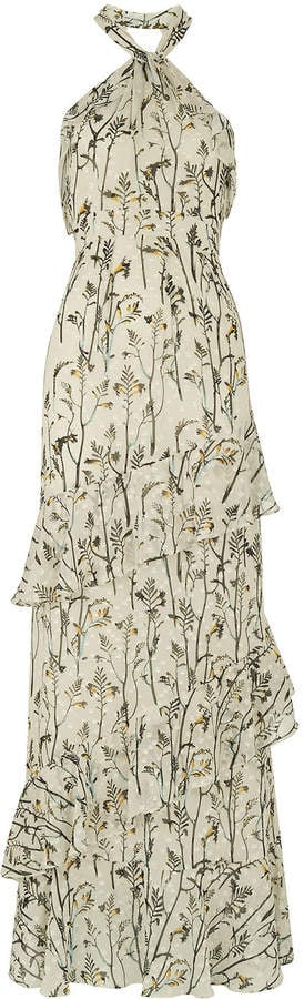 Whistles Wheatsheaf Print Maxi Dress